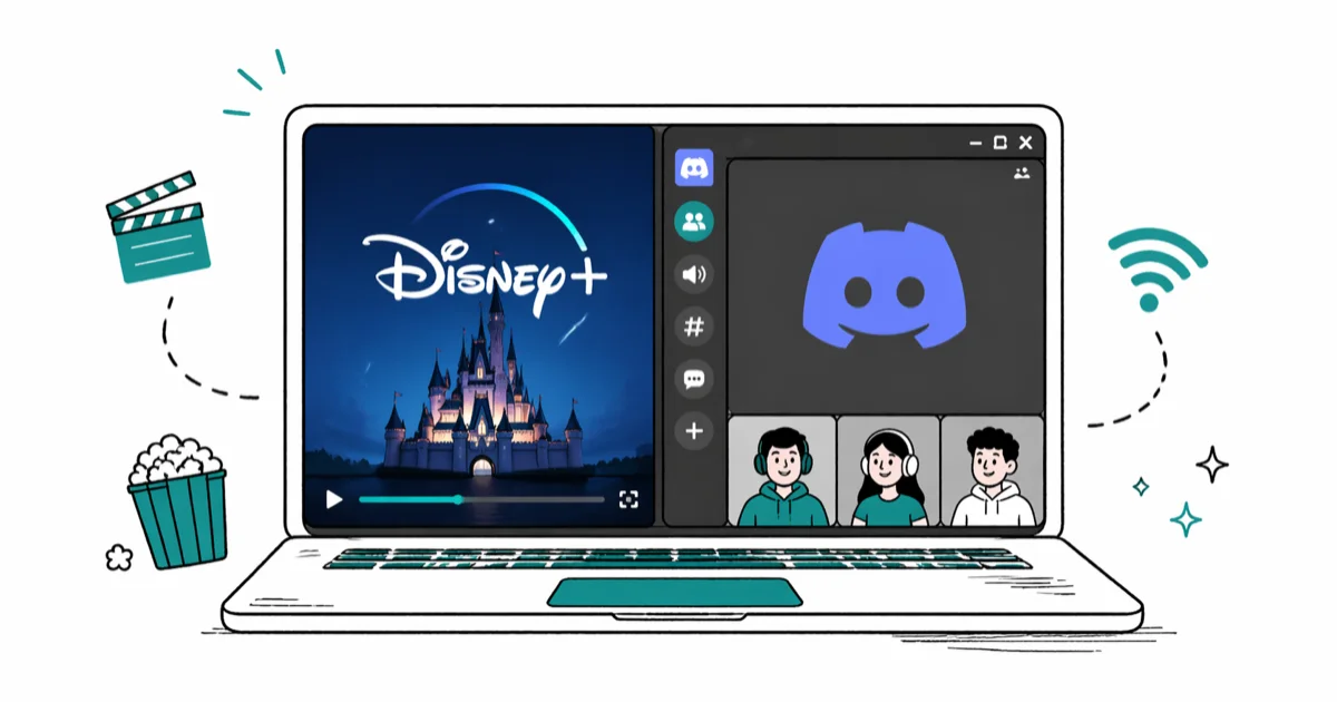 How to Stream Disney Plus on Discord: 2026 Setup Guide cover image
