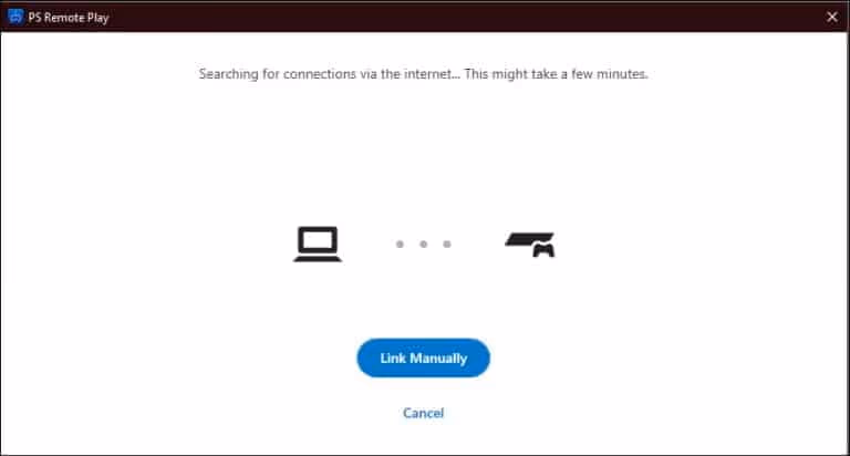 Link PS Remote Play with PC