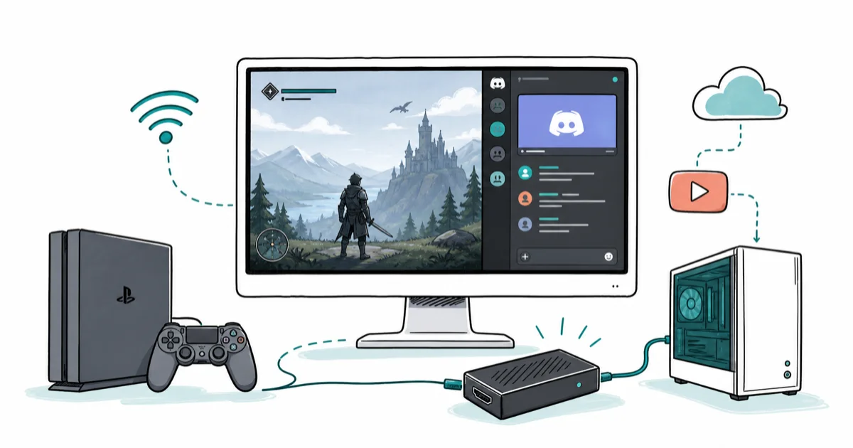 How to Stream PS4 on Discord: 3 Working Methods (2026) cover image