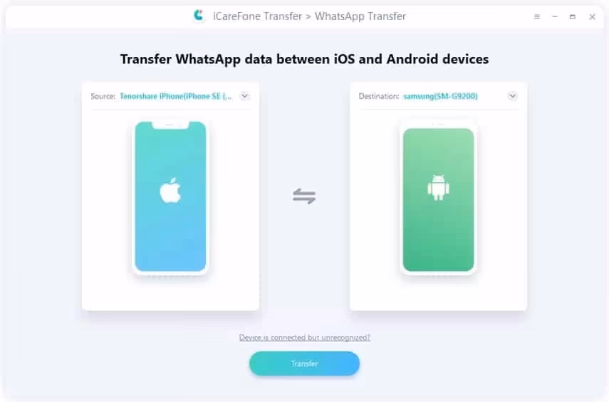 Transfer Whatsapp from iPhone to Xiaomi
