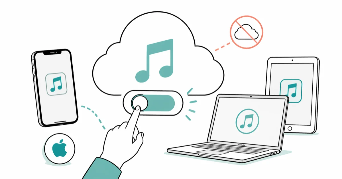 How to Turn Off iCloud Music Library on Any Device cover image