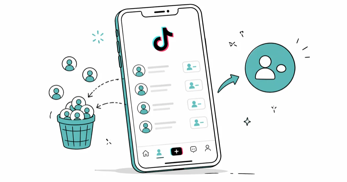 How to Unfollow Everyone on TikTok: 3 Methods That Work cover image