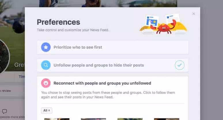 How to unfollow on Facebook through News Feed