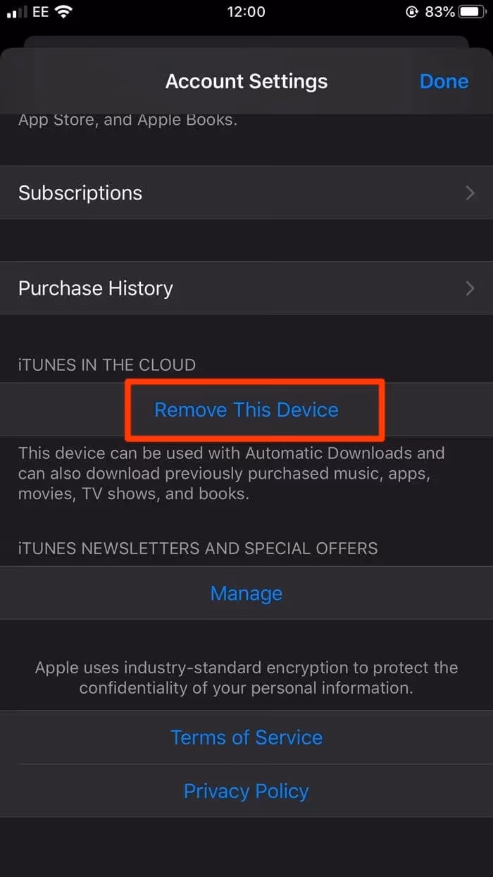 How to Unlink iPhonesDirectly from the Device