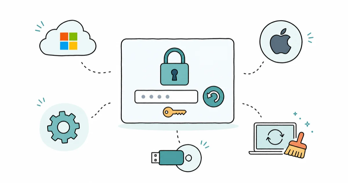 Unlock Your Own Computer Without Password: Safe Methods cover image