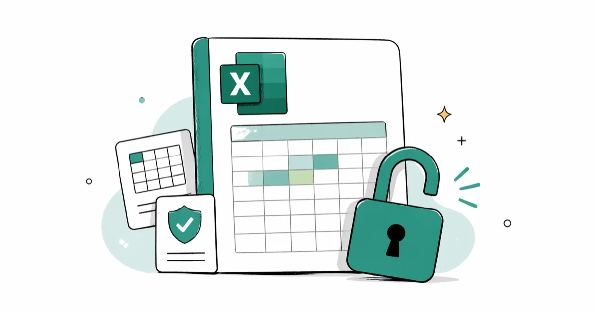 How to Unprotect an Excel Workbook You Own (2026 Guide) cover image