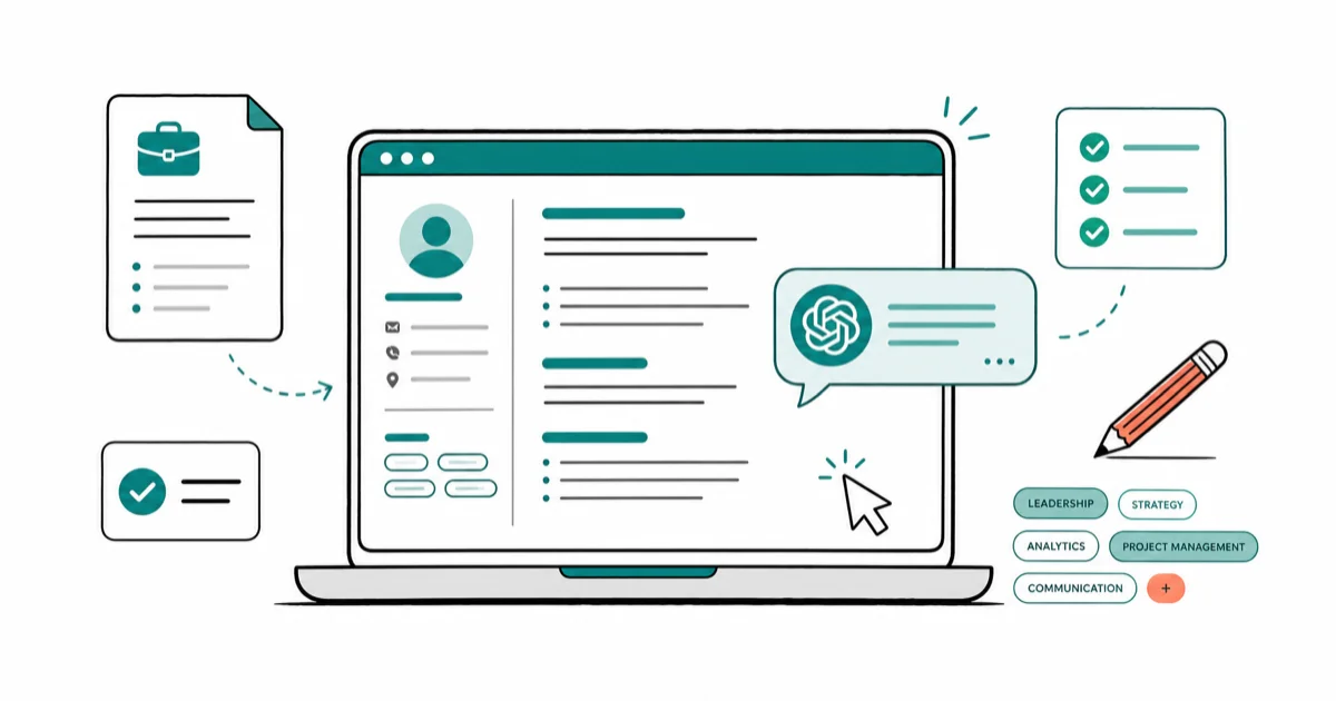 How to Use AI to Make a Resume: 2026 Prompt Workflow
