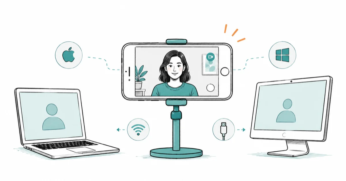 How to Use Your iPhone as a Webcam on Mac or Windows cover image