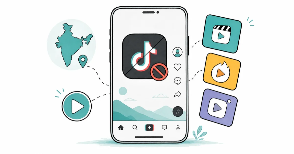 TikTok in India After the Ban: Status and Alternatives cover image