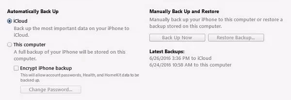 how to view private browsing history on iphone Using iTunes Backup