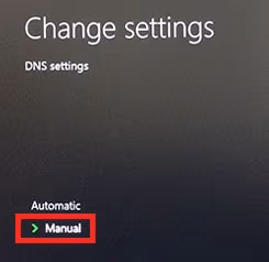 Change DNS Setting on XBox
