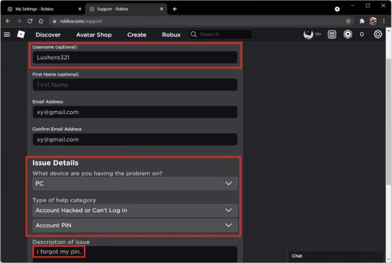What Should Be Done if I Forget My Roblox PIN