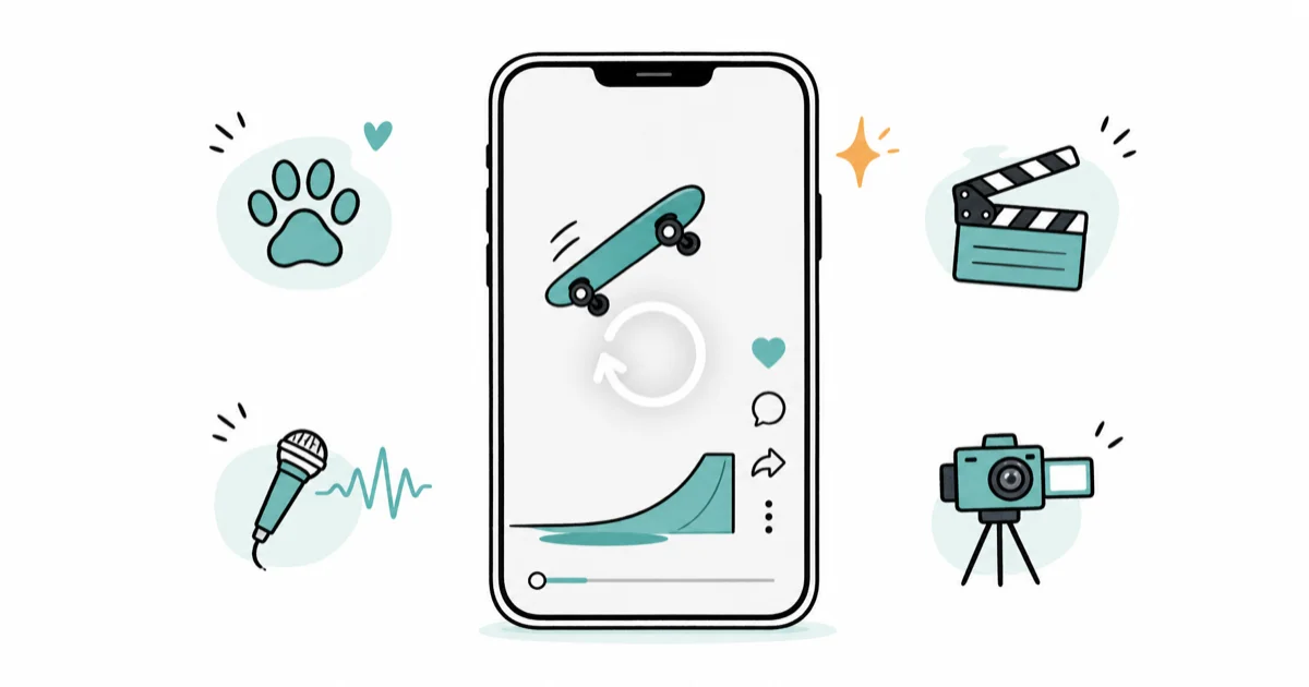 20 Vine-Style Video Ideas for TikTok, Reels, Shorts cover image