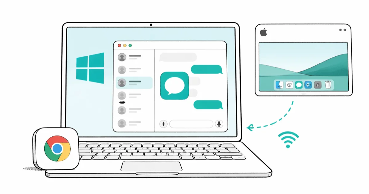 How to Use iMessage on Windows: 4 Methods That Work in 2026 cover image