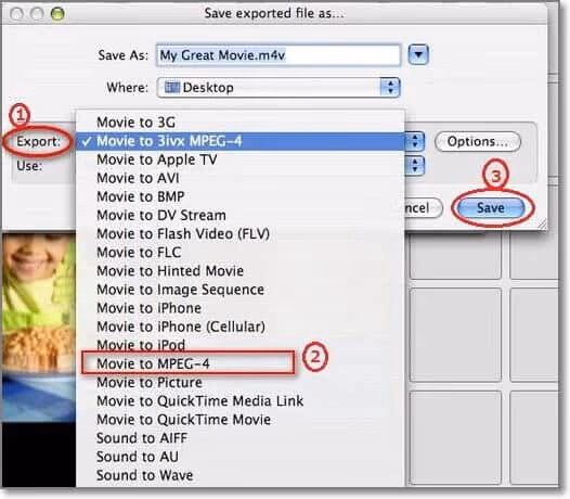 Import MP4 into iMovie with iMovie