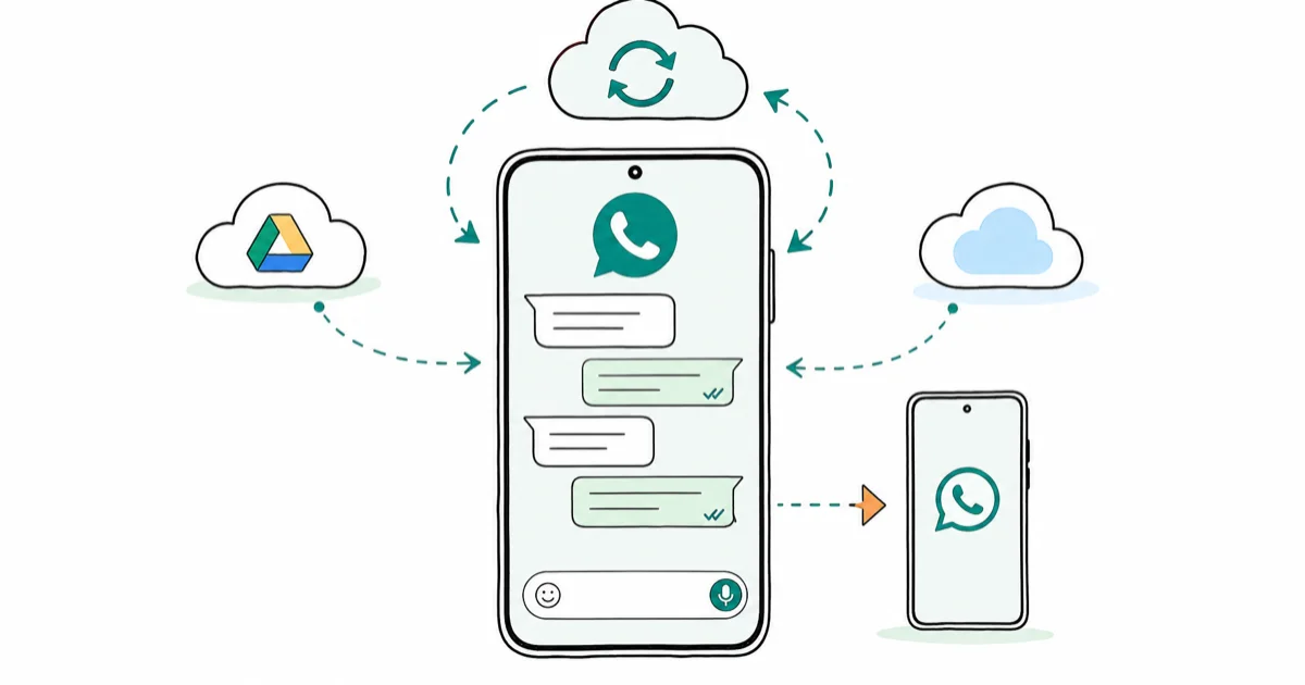 How to Import WhatsApp Chat History on Any New Phone (2026) cover image