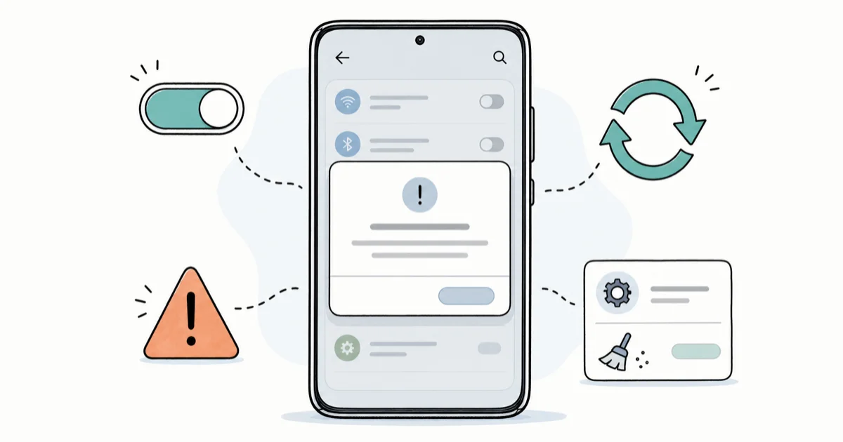 Fix "IMS Service Has Stopped" Error on Android cover image