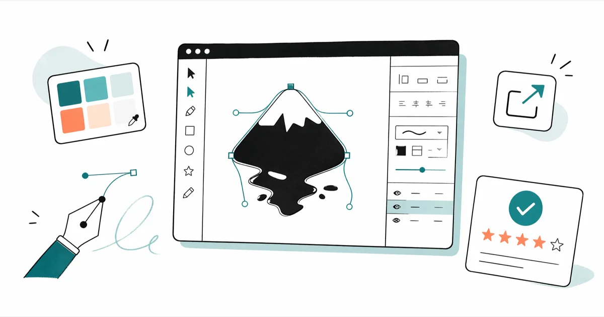Inkscape Review 2026: Free Vector Editor Worth It? cover image