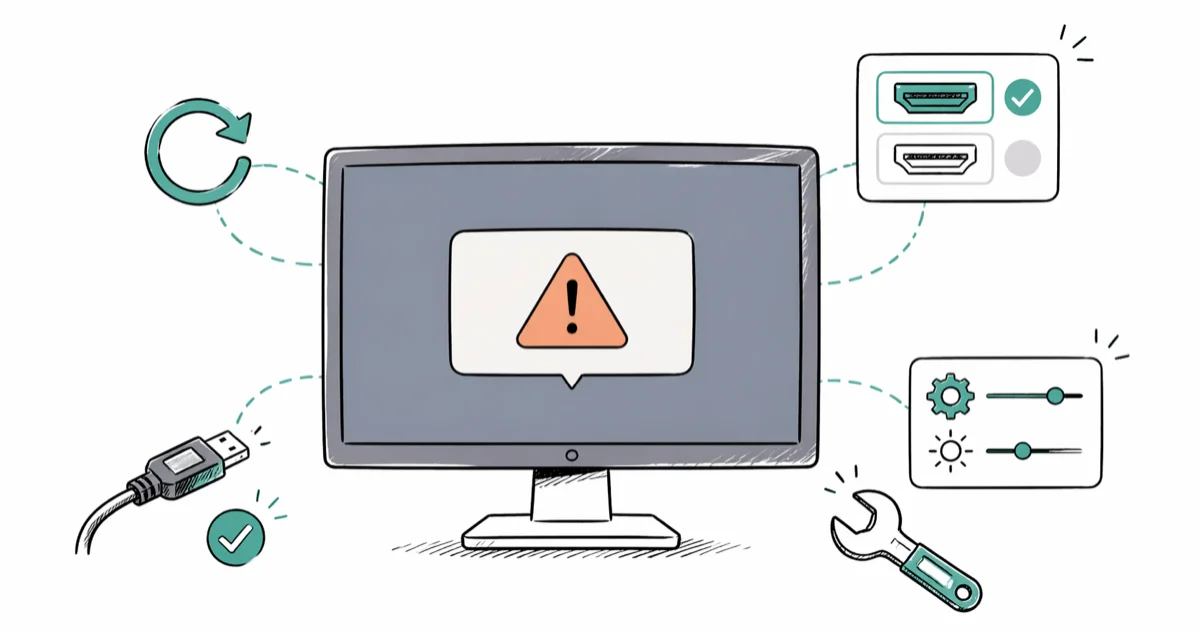 Input Not Supported on Monitor: 7 Quick Fixes (2026) cover image