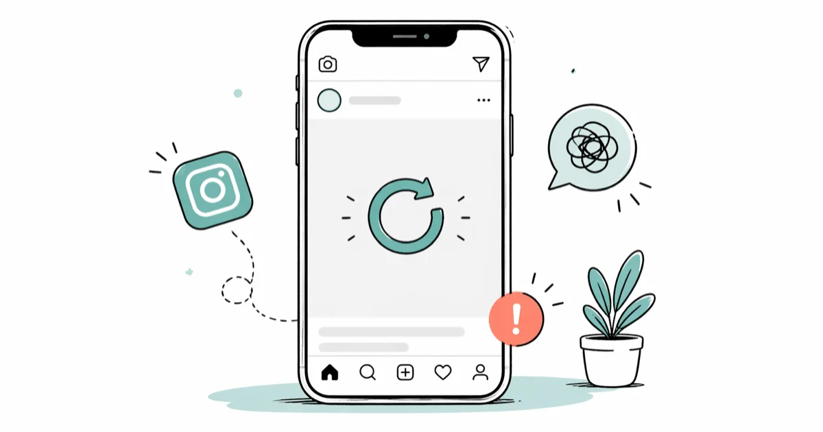 Instagram Couldn't Refresh Feed: 9 Fixes That Work in 2026 cover image
