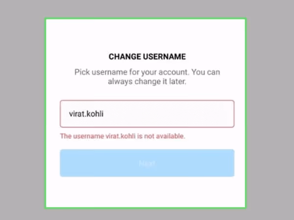 Change Username on Instagram
