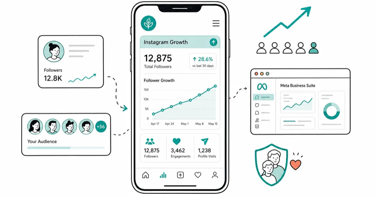 Instagram Tracker: Track Your Own Account Growth (2026) cover image
