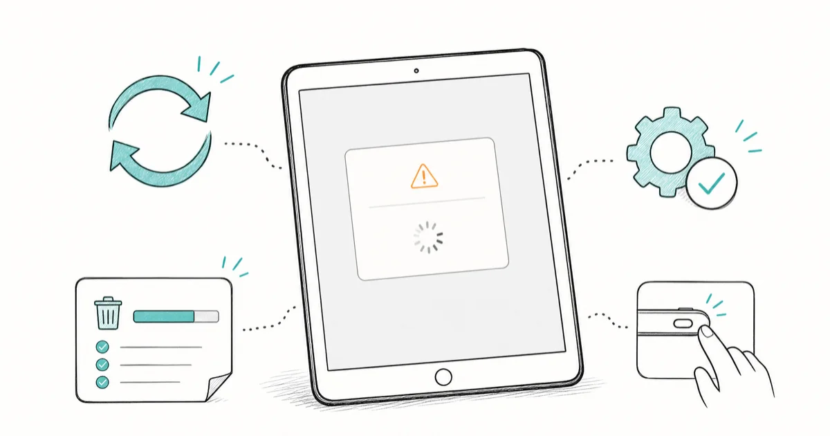 iPad Keeps Freezing: 6 Tested Fixes That Actually Work cover image
