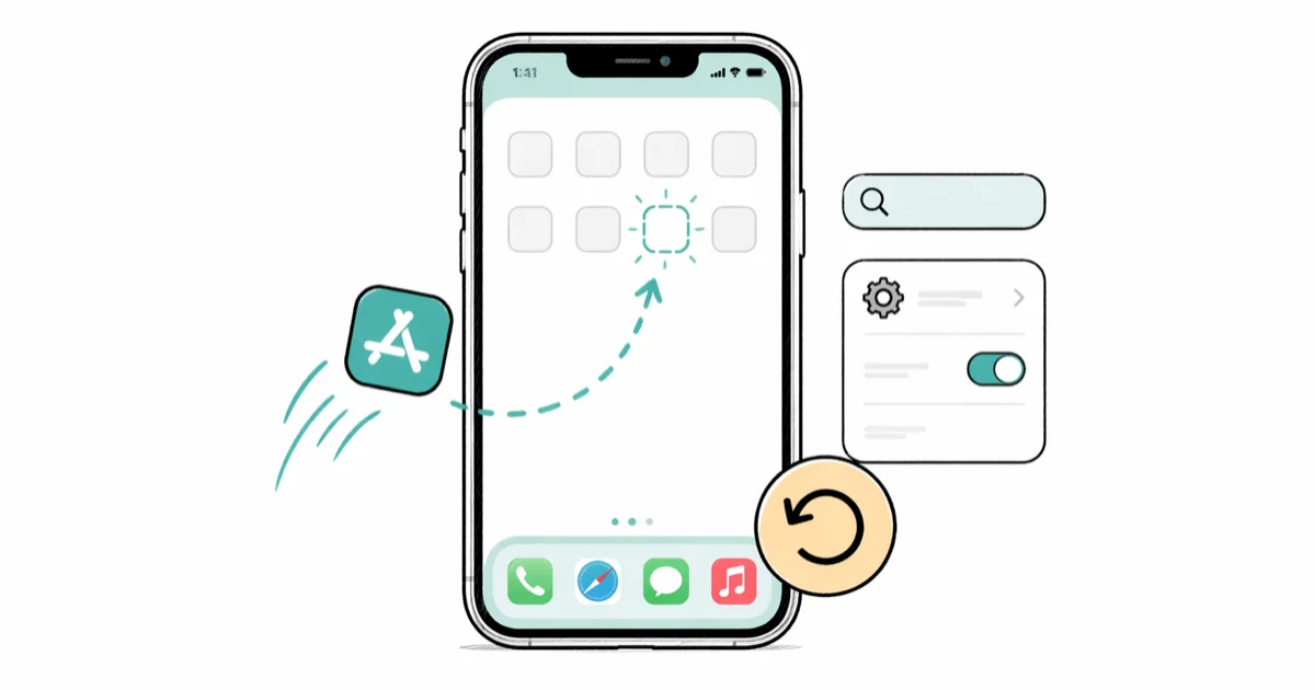 iPhone App Disappeared? Here Is How to Get It Back cover image