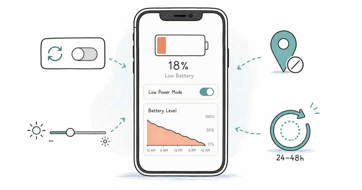 iPhone Battery Dying Fast: 10 Fixes That Actually Work cover image