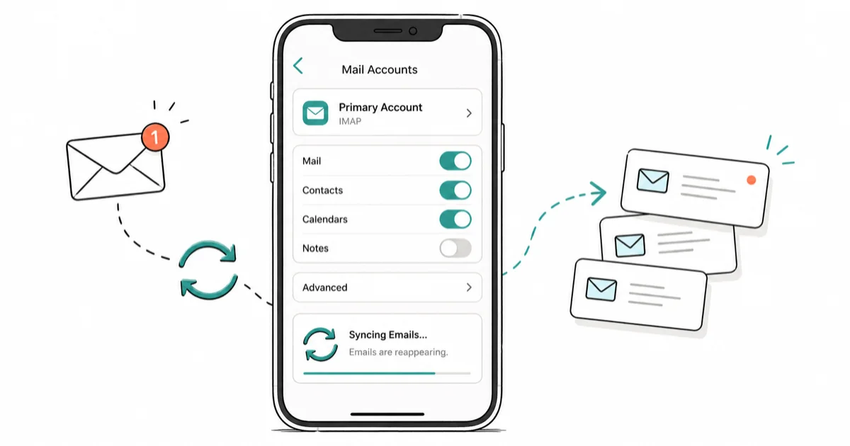 iPhone Emails Disappeared: How to Recover Lost Mail cover image