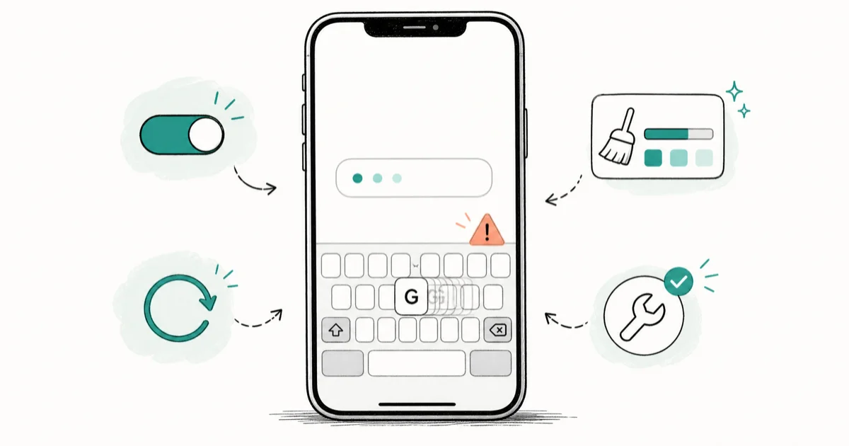 iPhone Keyboard Lag? 7 Tested Fixes for iOS 26 (2026)