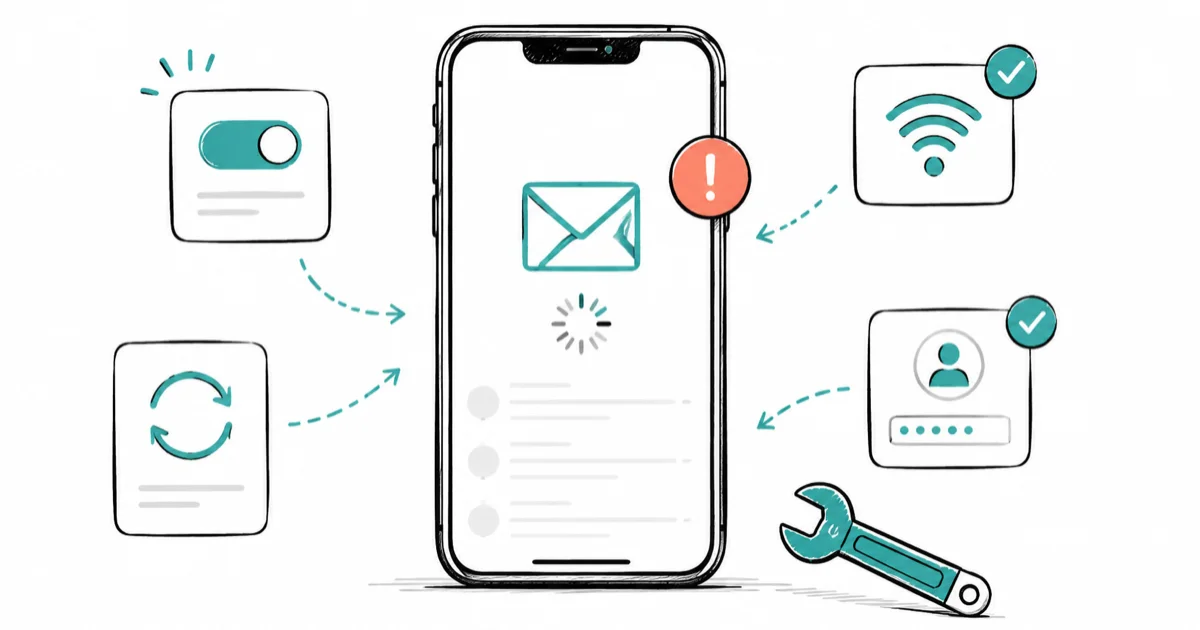 iPhone Mail Not Updating? 8 Fixes to Get New Email Flowing
