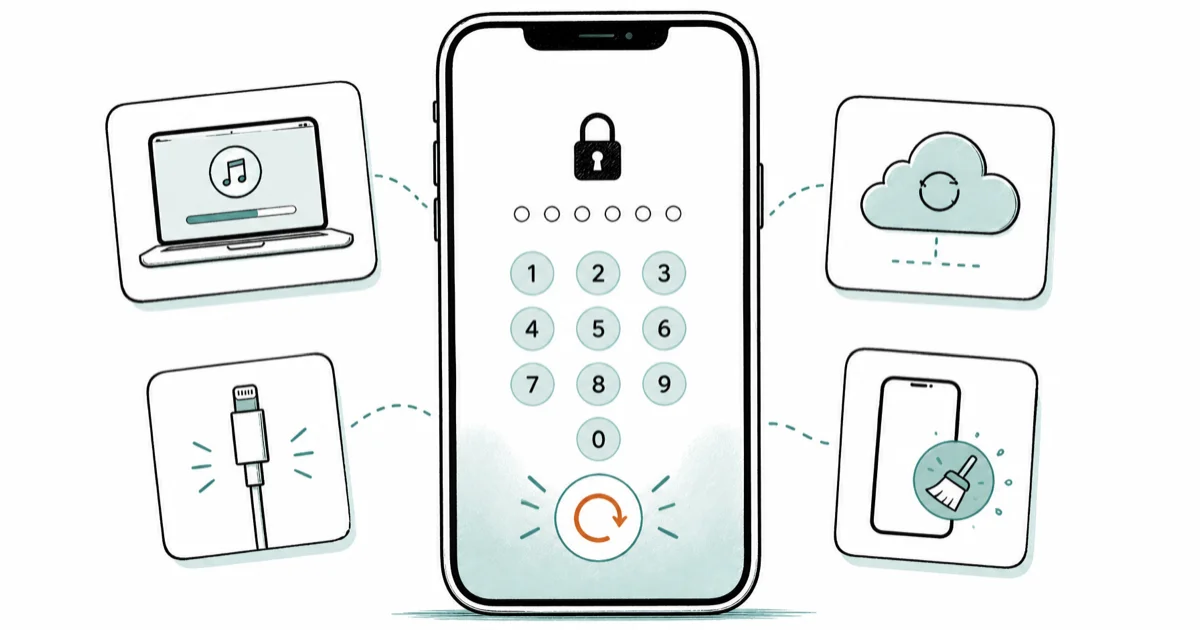 iPhone Passcode Reset: 5 Methods That Work in 2026 cover image