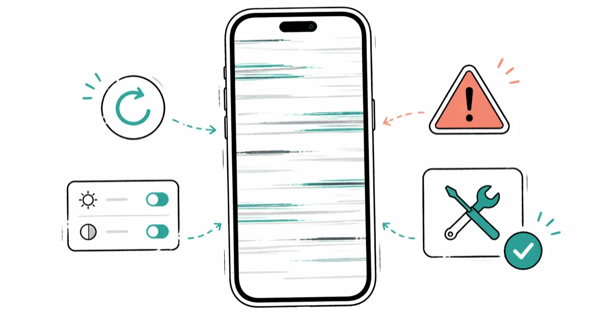 How to Fix iPhone Screen Flickering: 7 Methods That Work cover image