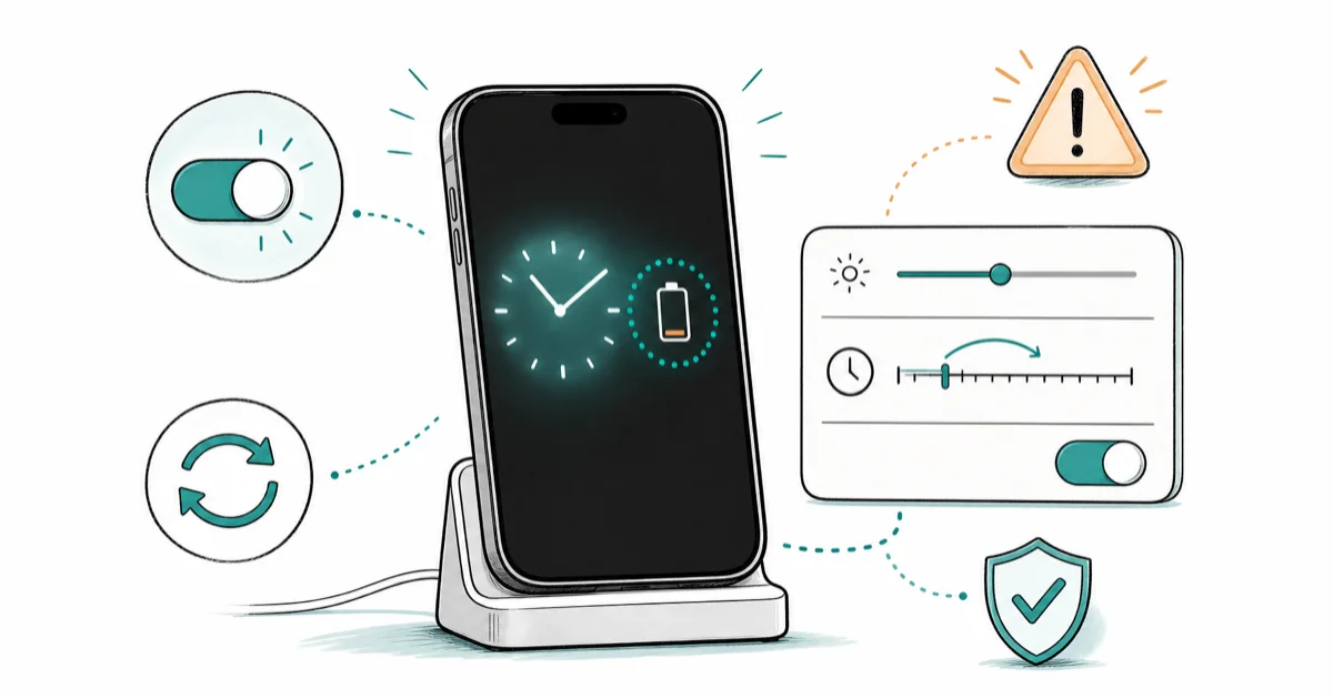 iPhone StandBy Mode Battery Drain — Causes and Fixes cover image