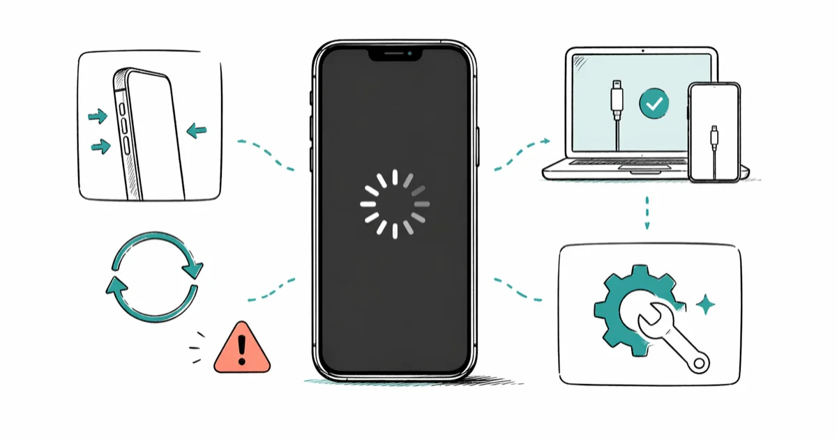 iPhone Stuck on Loading Screen: 6 Proven Fixes (2026) cover image
