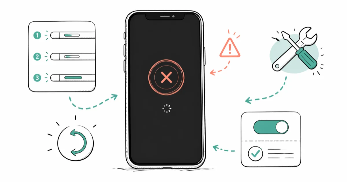 iPhone Won't Turn Off? 6 Proven Software and Hardware Fixes cover image