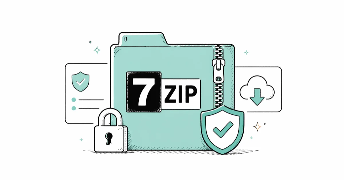 Is 7-Zip Safe? Security, Encryption, and Risks in 2026 cover image