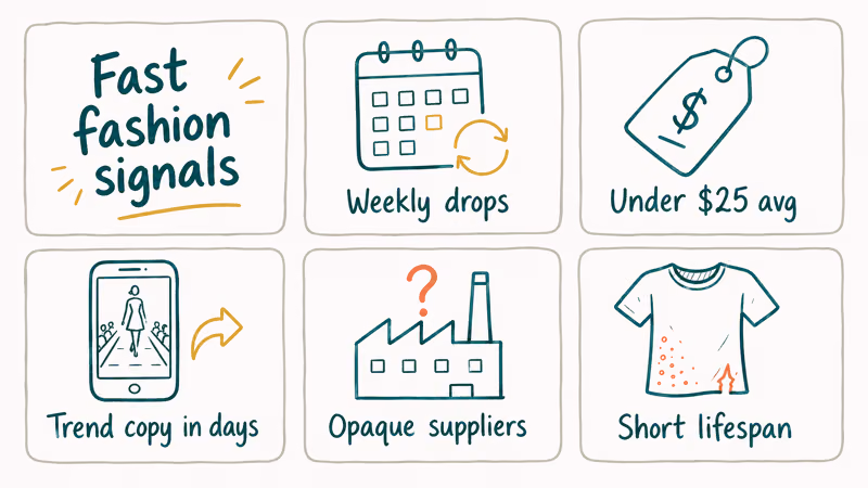 Five fast fashion signals from weekly drops to limited supply chain transparency