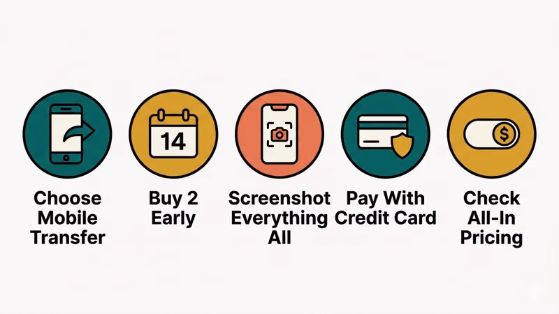 Five buyer protection tips for safe StubHub ticket purchases