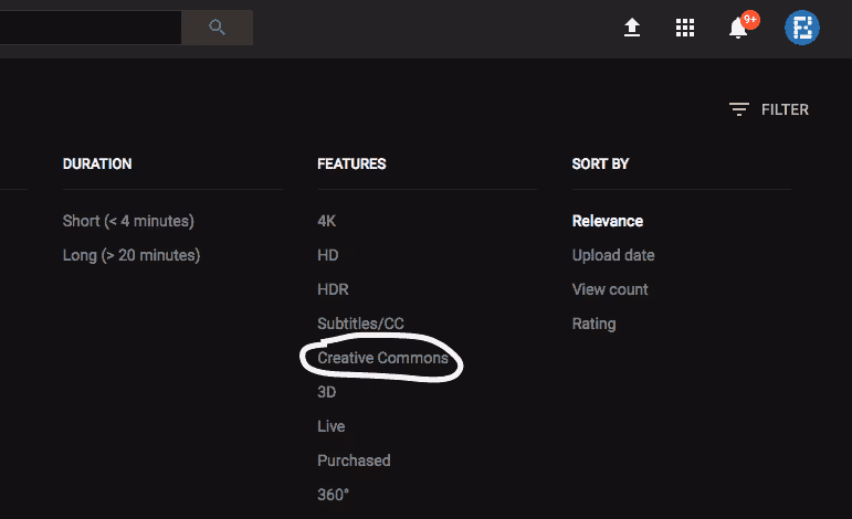 creative commons youtube