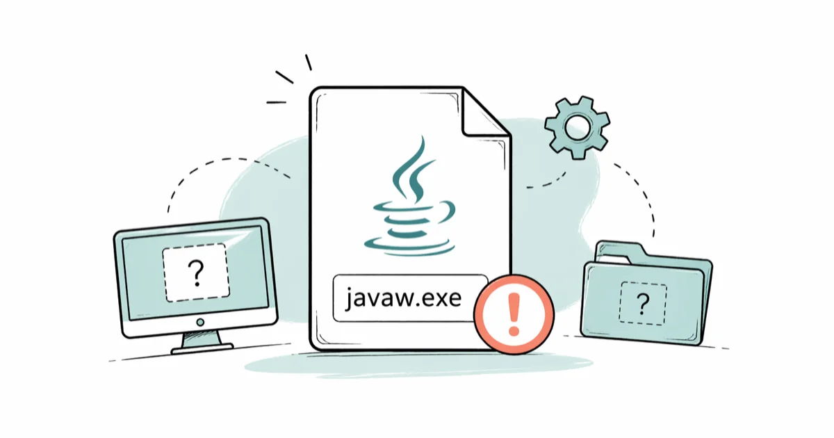 How to Fix Javaw.exe Missing Error in Windows (2026) cover image