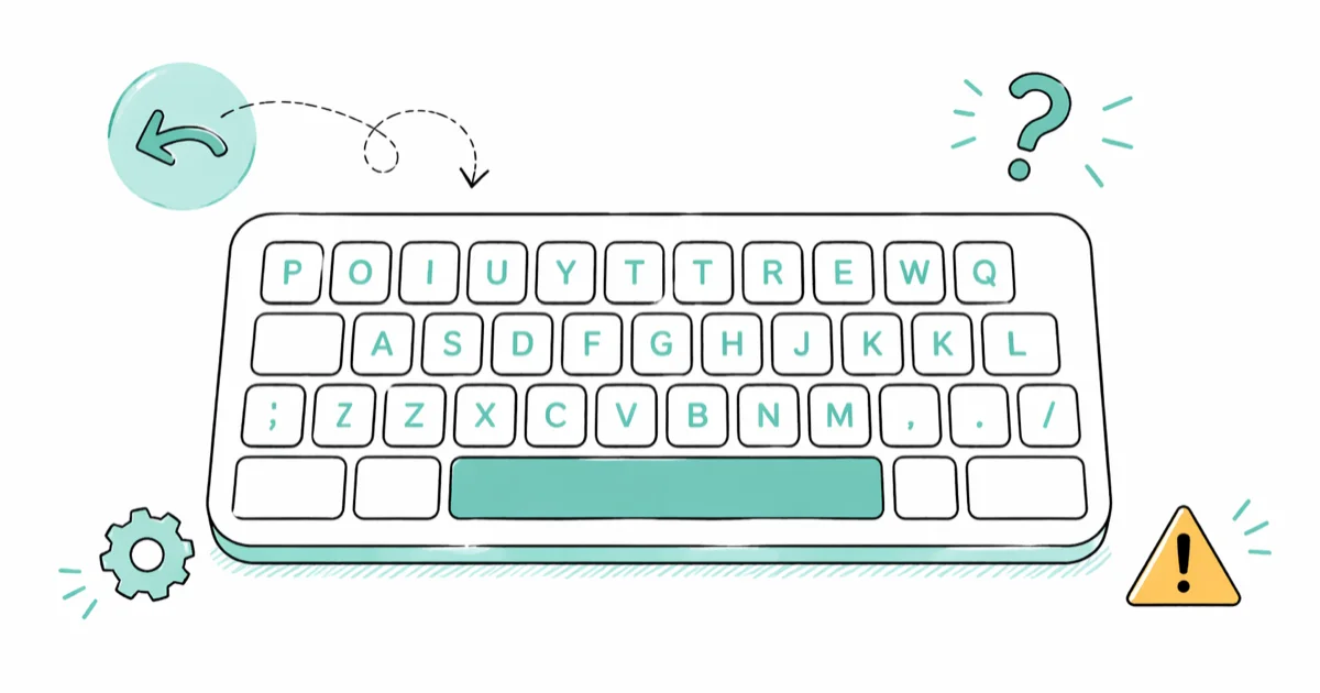 Keyboard Typing Backwards on Windows: 7 Quick Fixes cover image
