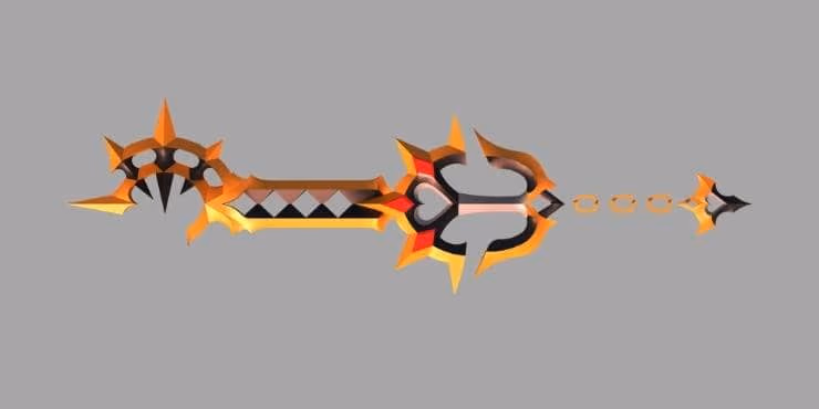 Top KH2 Keyblades - Omega Weapon 