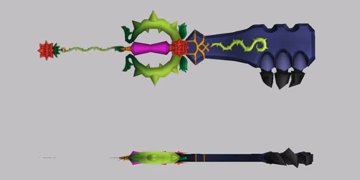 Top KH2 Keyblades - Rumbling Rose 