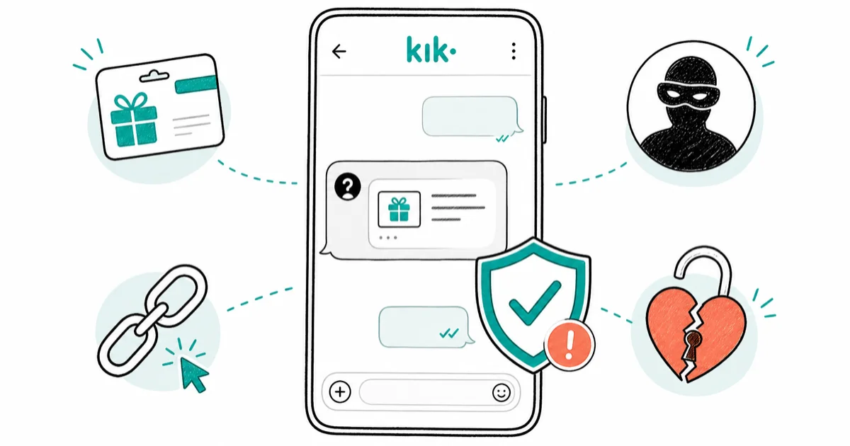 How to Spot and Avoid Kik Scams: A Complete 2026 Guide cover image