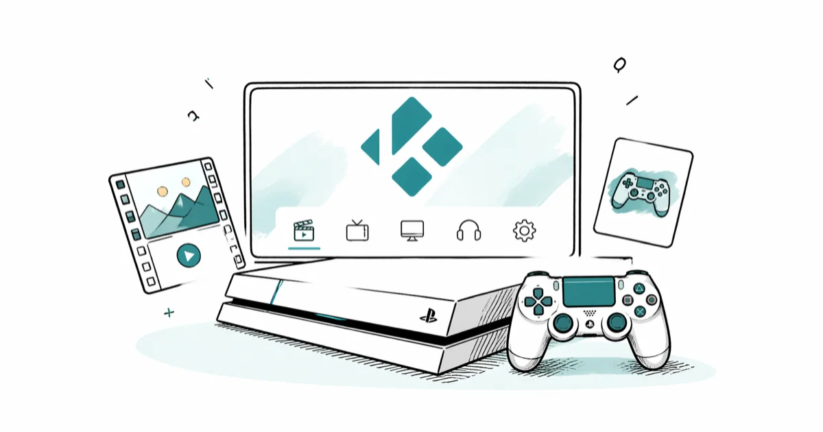 Kodi on PS4: Why It's Not Available + 4 Best Alternatives cover image