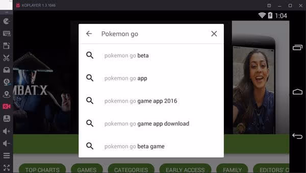 install the Pokemon Go game