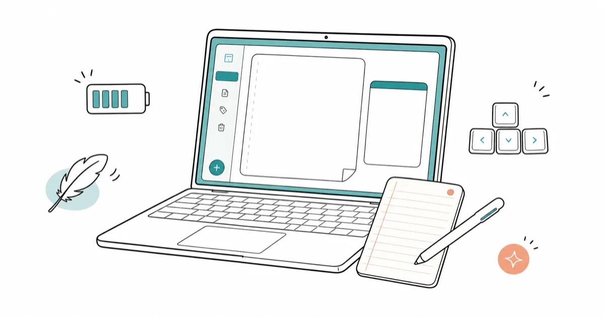 The Best Laptop for Note-Taking in 2026: 6 Top Picks cover image