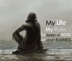 Attitude Towards Life Quotes for WhatsApp